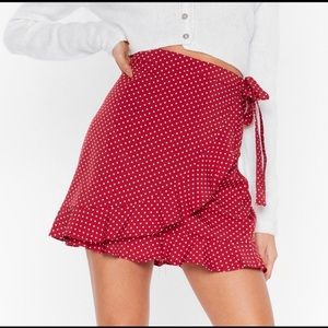 Nasty Gal Wrap Skirt- US 4